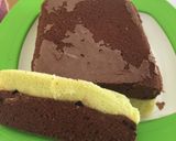 Foto langkah ke 10 dari resep Brownies Kukus Cokelat Pandan Sederhana.