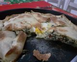 Foto del paso 3 de la receta: Tarta de espinacas y champiñones