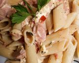 Foto del paso 2 de la receta: Pasta cremosita con Hot Dog 🇵🇪