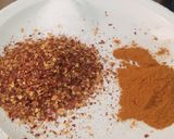 A picture of step 1 of Homemade achar masala.