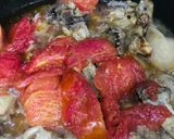 A picture of step 2 of Koyla karahi.