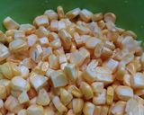 Foto langkah ke 1 dari resep Soup Jagung Oyong Simple.