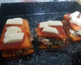 Foto del paso 7 de la receta: Cuadraditos de calabaza y carne a la napolitana