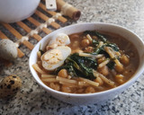 Foto del paso 11 de la receta: Potaje de garbanzos, espinacas y fideos