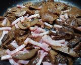 Foto del paso 5 de la receta: Entrecot amb salsa verduras i bacon amb uberguines