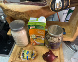 Foto del paso 1 de la receta: Risotto de jamón ibérico y setas