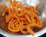 A picture of step 2 of Rice Flour Chakli.