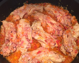 Foto del paso 8 de la receta: Pies de cerdo con langostinos