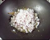 A picture of step 4 of Dal Makhani.