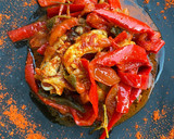 Foto del passaggio 2 della ricetta “STRACCETTI di Pollo ai peperoni”