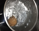 Foto del paso 1 de la receta: Fideos con yema de huevo cocido - cena de bebé 9 meses