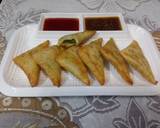 Peas patti mini samosa recipe step 10 photo