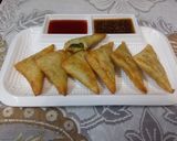 A picture of step 10 of Peas patti mini samosa.