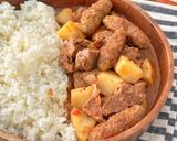 صورة لخطوة 13 من وصفة كفتة الأرز بالبطاطس واللحم 🥔🍖🇪🇬