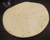 A picture of step 1 of Papad Churi.