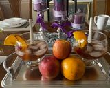 Hình bước làm 3 của món Trà đào (peach tea)