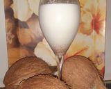 नारियल मिल्क शेक(nariyal milk shake recipe in hindi) रेसिपी चरण 3 फोटो