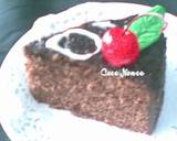 Chocolate Christmas Cake langkah memasak 12 foto