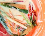 Foto langkah ke 2 dari resep Pajeon (Korean Pancake) Bahan Lokal.