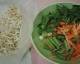 Foto langkah ke 1 dari resep Tumis Gebutel (Tauge, Buncis, Wortel).