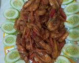 Foto langkah ke 3 dari resep Udang asam manis.