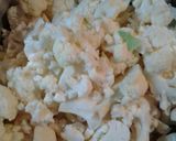 A picture of step 4 of Eggplant cauliflower casserole, low carb.