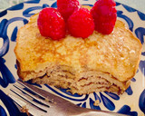 Foto del paso 4 de la receta: Pancakes de 3 ingredientes (Gluten free & dairy free)