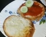 A picture of step 6 of Veg burger.