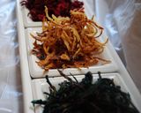 A picture of step 27 of Crispy-colourful fried onions (Persian piaz dagh).
