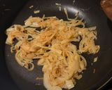 A picture of step 3 of Caramelized Onion.