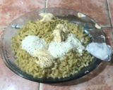 A picture of step 2 of Elbow Pasta with Cream and Mayonnaise.