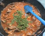 Hagymás babos májas ragu🫘🍲 recept fázis 2 fotója