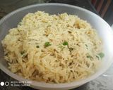A picture of step 3 of Peas Pulao.