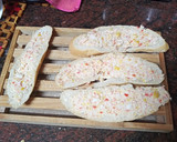 Foto del paso 2 de la receta: Tostas alargadas con paté de marisco y maíz