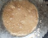 A picture of step 3 of Sooji Halwa.