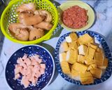 Hình bước làm 2 của món Bún riêu cua