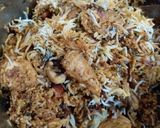 A picture of step 21 of Hyderabadi Chicken Biryani.