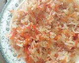 A picture of step 5 of Gajar ka zarda.