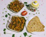 A picture of step 11 of Soya Matar / Soya Green Peas Curry.