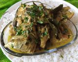 A picture of step 6 of Fish Head Curry.