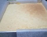 Foto langkah ke 4 dari resep Ogura Cake Cheese Cottony Cake #recook Tintin Rayner.