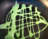 Foto langkah ke 5 dari resep Sarang laba-laba Pandan Tepung Beras.