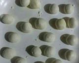 A picture of step 4 of Chena rasgulla.