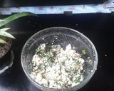 Foto langkah ke 2 dari resep Rolade Daun Singkong Tanpa Kukus.