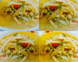 Foto langkah ke 2 dari resep Santan Kuah Kuning Labu Siam Tempe.