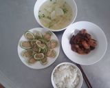 Hình bước làm 3 của món Cơm Trưa