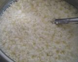 A picture of step 2 of Rainbow Cassatta sandesh.