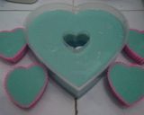 Foto langkah ke 3 dari resep #191. Puding Love Blueberry.