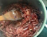 Lilahagyma lekvár recept fázis 2 fotója