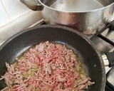 Foto del paso 1 de la receta: Macarrones rápidos de chorizo y carne